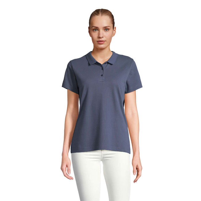 PULSE WOMEN PULSE DAMEN POLO – Denim – Größe L