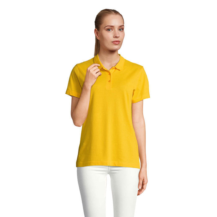 PULSE WOMEN PULSE DAMEN POLO – Gold – Größe L
