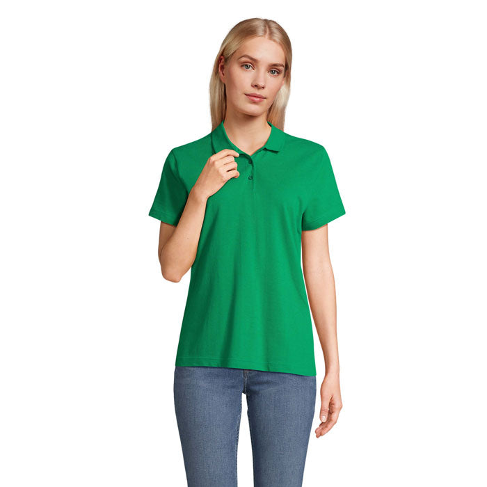PULSE WOMEN PULSE DAMEN POLO – Kelly Green – Größe L