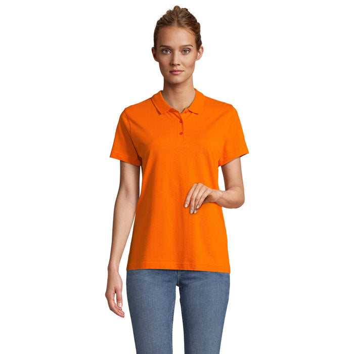 PULSE WOMEN PULSE DAMEN POLO – Orange – Größe L