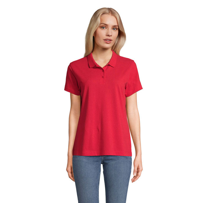 PULSE WOMEN PULSE DAMEN POLO – Red – Größe L