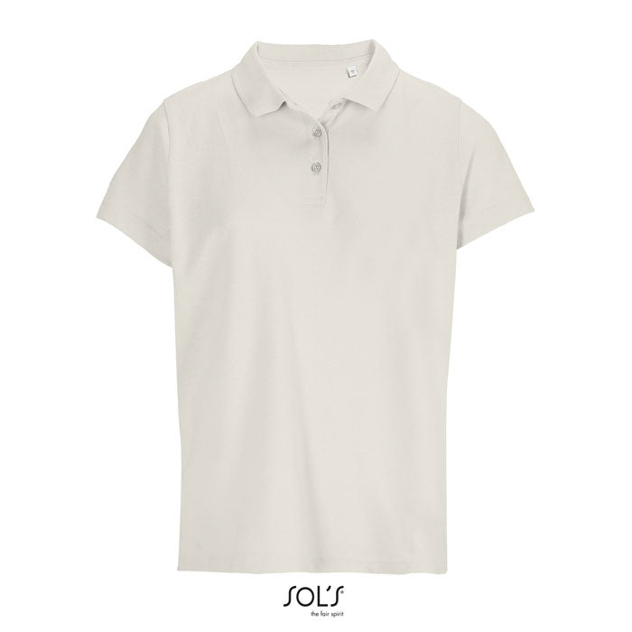 PULSE WOMEN PULSE DAMEN POLO – Off-White – Größe L