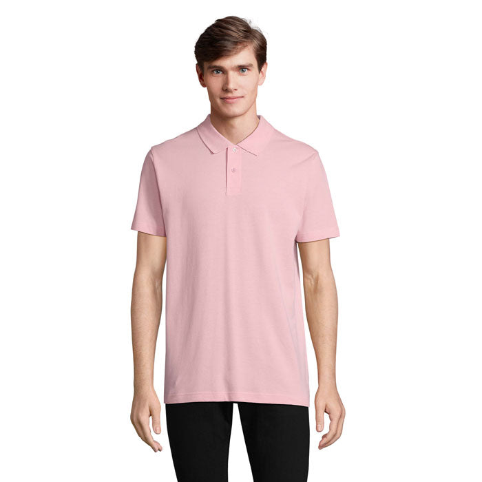 PULSE UNISEX POLO – Bonbon Rosa – Größe L