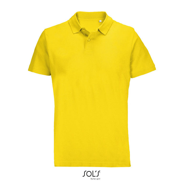 PULSE UNISEX POLO – Gold – Größe L