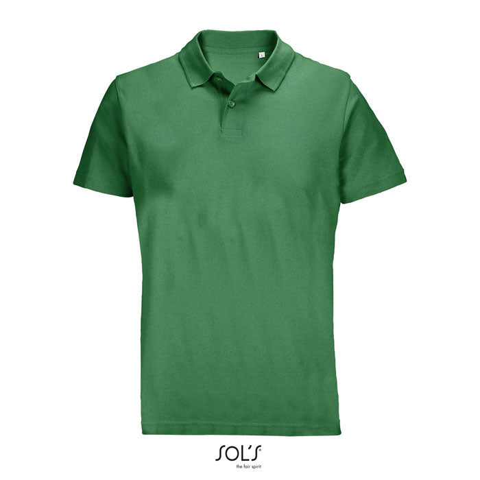 PULSE UNISEX POLO – Kelly Green – Größe L