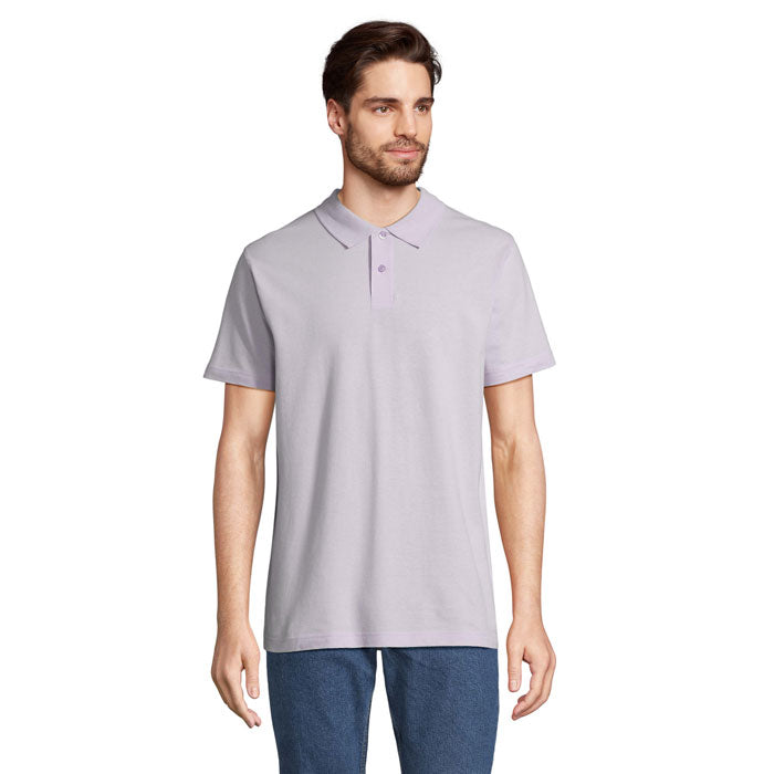 PULSE UNISEX POLO – Lilac – Größe L