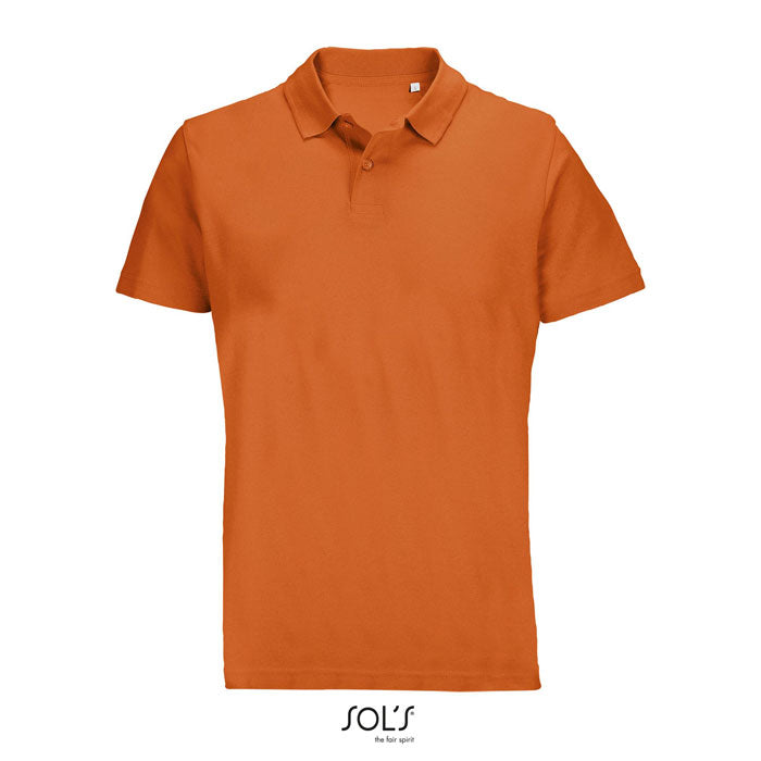 PULSE UNISEX POLO – Orange – Größe L