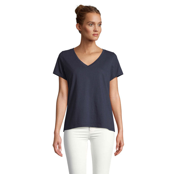 REGENT V WOMEN REGENT V T-SHIRT WOMEN – French Navy – Größe L