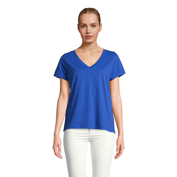 REGENT V WOMEN REGENT V T-SHIRT WOMEN – Royal Blue – Größe L