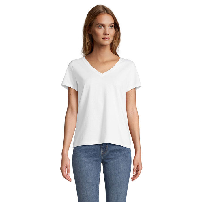 REGENT V WOMEN REGENT V T-SHIRT WOMEN – White – Größe L