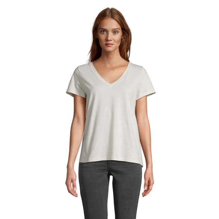 REGENT V WOMEN REGENT V T-SHIRT WOMEN – Off-White – Größe L