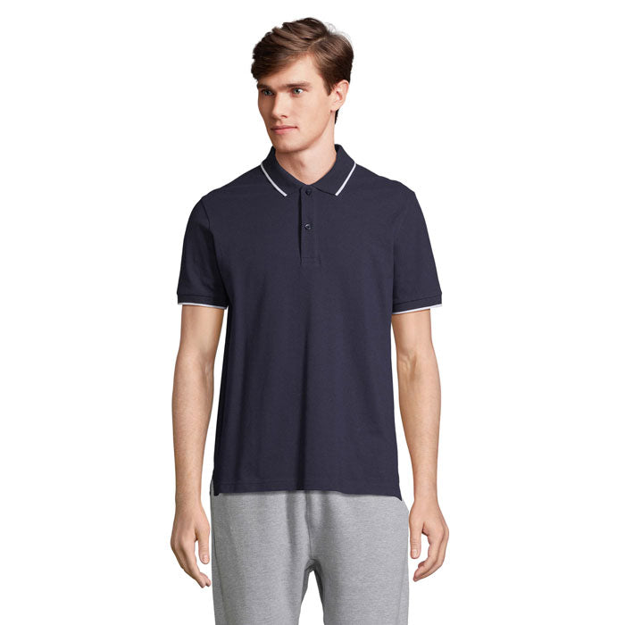 PALERMO POLO-SHIRT – Französische Marine/weiß – Größe 3XL