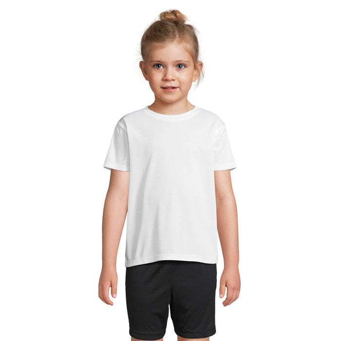 SPRINT KIDS SPORTS T-SHIRT – White – Größe L