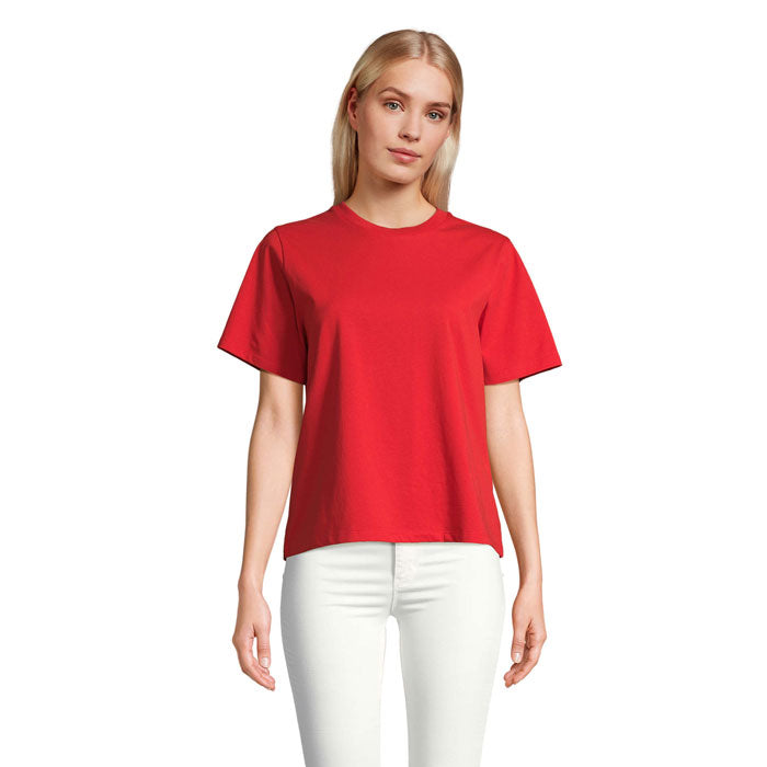 LEGEND WOMEN LEGEND DAMEN-T-SHIRT – Bright Red – Größe L