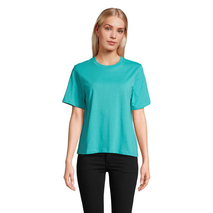 LEGEND WOMEN LEGEND DAMEN-T-SHIRT – Karibik Blau – Größe L