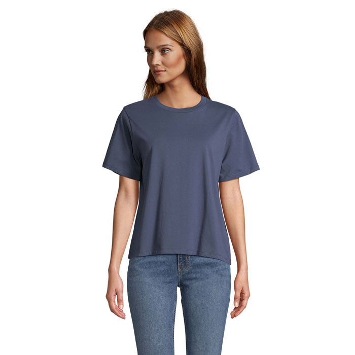 LEGEND WOMEN LEGEND DAMEN-T-SHIRT – Denim – Größe L