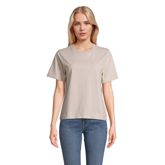 LEGEND WOMEN LEGEND DAMEN-T-SHIRT – Linen Twin – Größe L