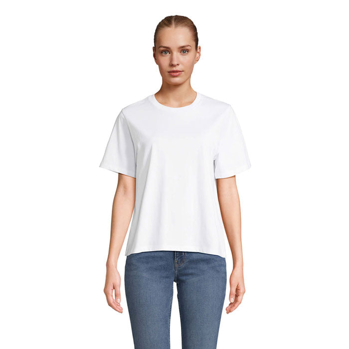 LEGEND WOMEN LEGEND DAMEN-T-SHIRT – Absolutes Weiß – Größe 3XL
