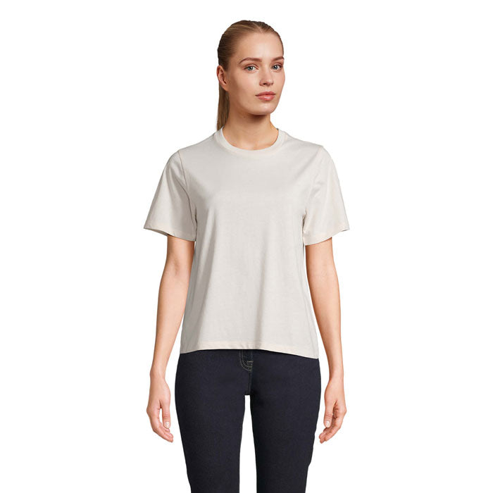 LEGEND WOMEN LEGEND DAMEN-T-SHIRT – Off-White – Größe L