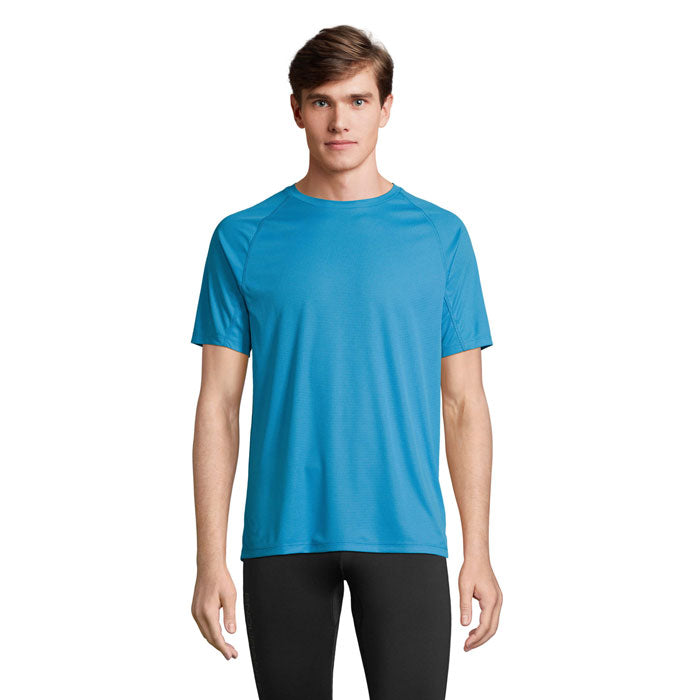 VORTEX RAGLAN T-SHIRT – Aqua – Größe L