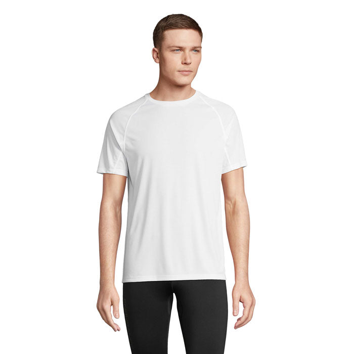 VORTEX RAGLAN T-SHIRT – White – Größe L