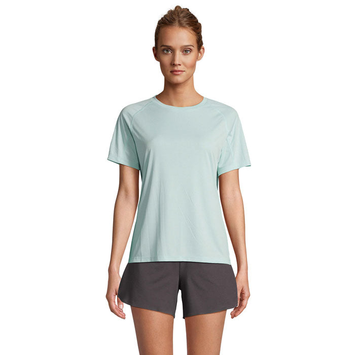 VORTEX WOMEN RAGLAN T-SHIRT – Arctic Blue – Größe L