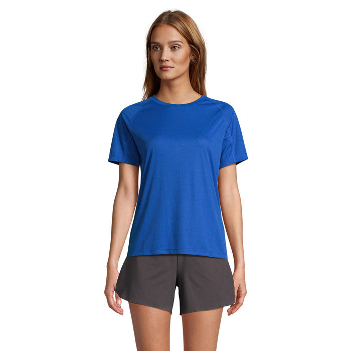 VORTEX WOMEN RAGLAN T-SHIRT – Royal Blue – Größe L
