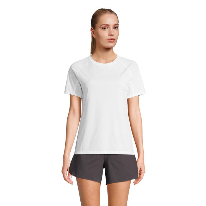 VORTEX WOMEN RAGLAN T-SHIRT – White – Größe L