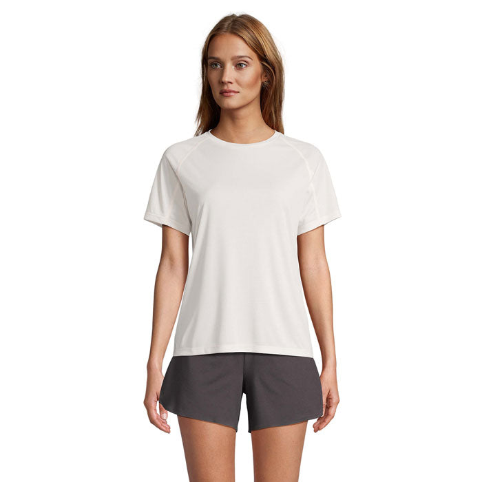 VORTEX WOMEN RAGLAN T-SHIRT – Off-White – Größe L