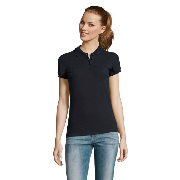 PASSION DAMEN POLO 170g – Navy – Größe L