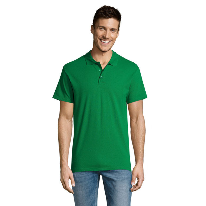 SUMMER II MEN Polo 170g – Kelly Green – Größe L