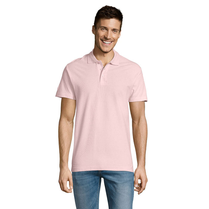 SUMMER II MEN Polo 170g – Rosa – Größe L