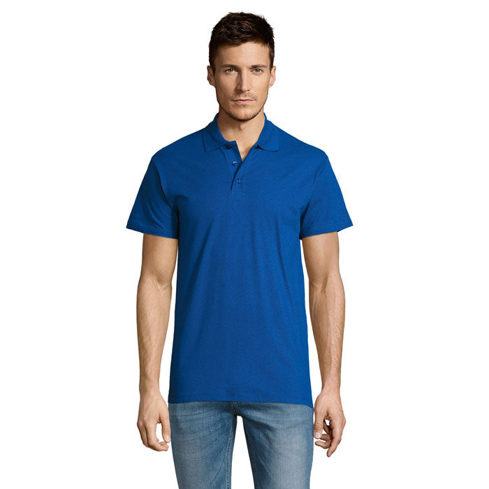 SUMMER II MEN Polo 170g – Royal Blue – Größe L