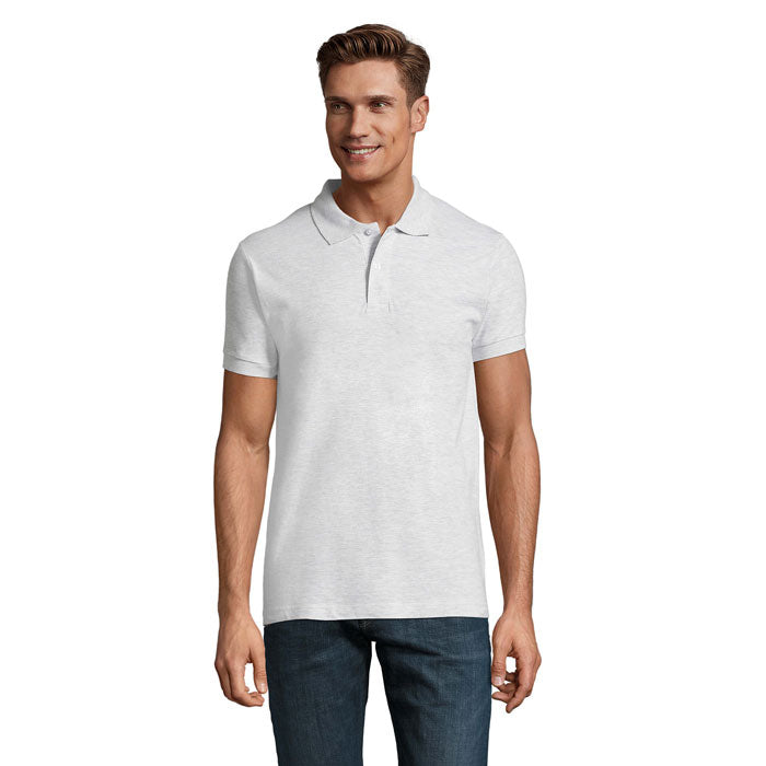 PERFECT MEN Polo 180g – Ash – Größe 3XL
