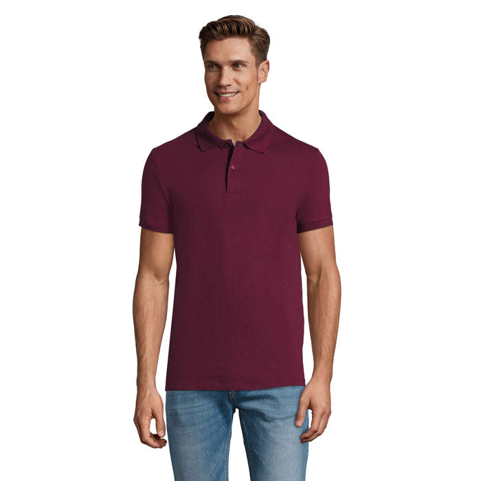PERFECT MEN Polo 180g – Burgundy – Größe 3XL