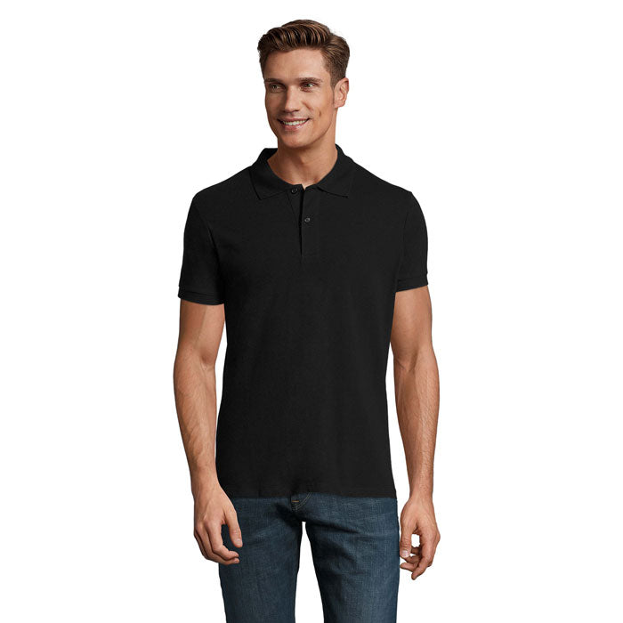 PERFECT MEN Polo 180g – Schwarz – Größe 3XL