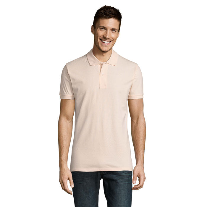 PERFECT MEN Polo 180g – Cremiges Rosa – Größe 3XL