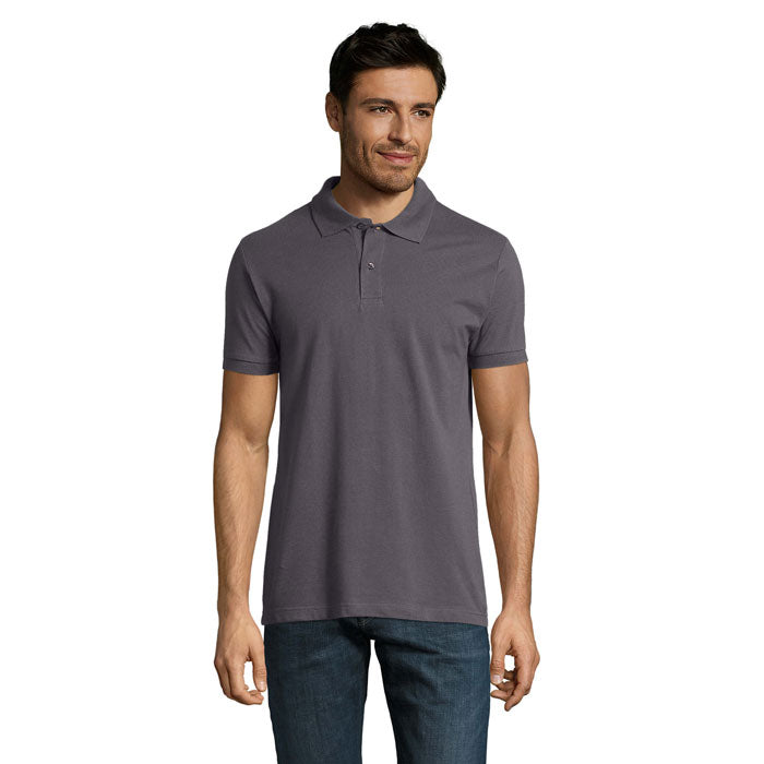PERFECT MEN Polo 180g – Dunkelgrau – Größe 3XL