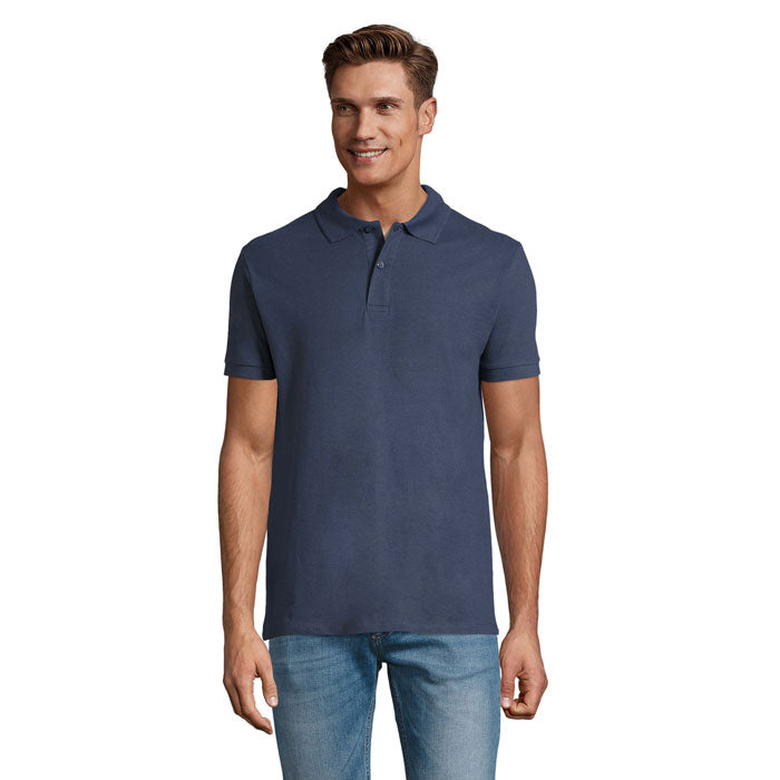 PERFECT MEN Polo 180g – Denim – Größe 3XL