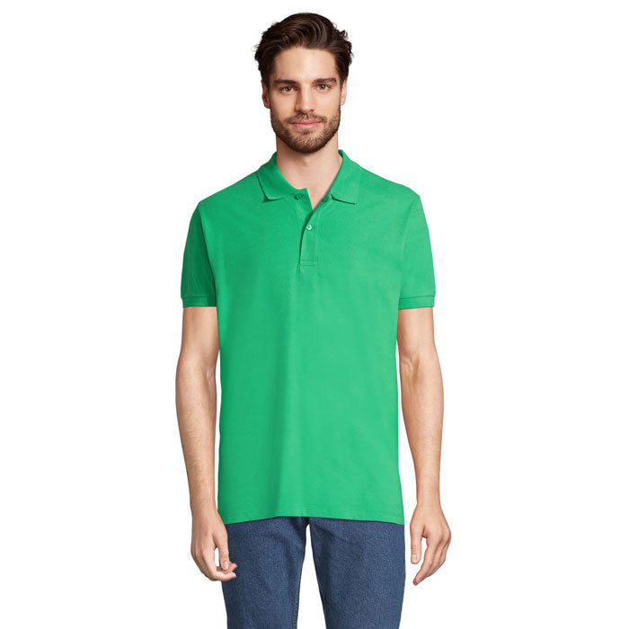 PERFECT MEN Polo 180g – Frühlingsgrün – Größe 3XL