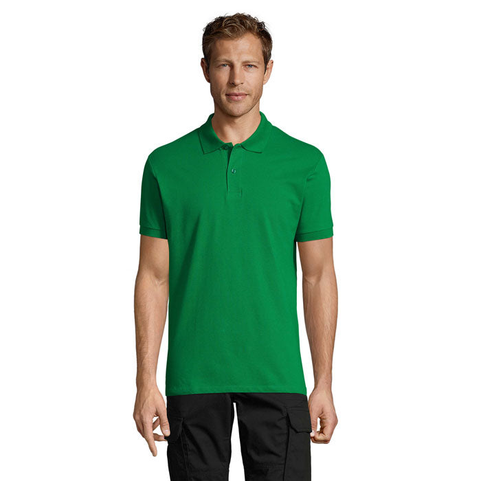 PERFECT MEN Polo 180g – Kelly Green – Größe 3XL