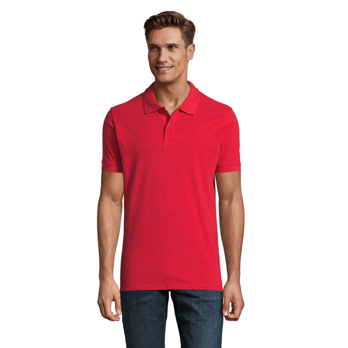 PERFECT MEN Polo 180g – Red – Größe 3XL