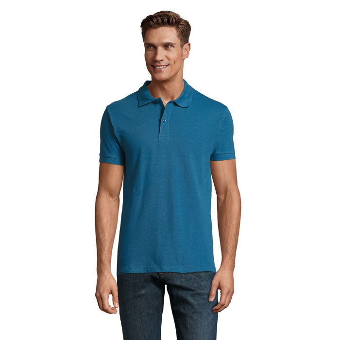 PERFECT MEN Polo 180g – Schieferblau – Größe 3XL