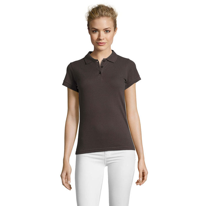 PERFECT WOMEN PERFECT DAMEN POLO 180g – Dunkelgrau – Größe L