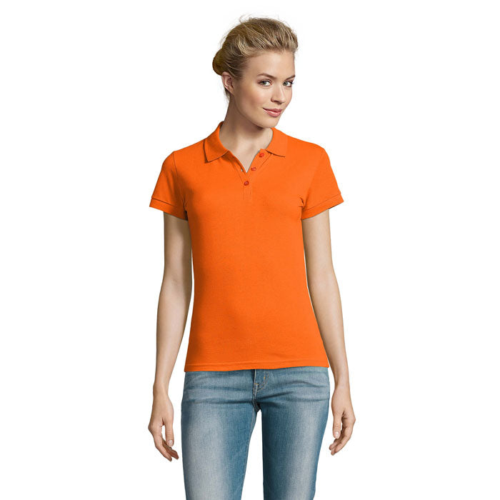 PERFECT WOMEN PERFECT DAMEN POLO 180g – Orange – Größe L