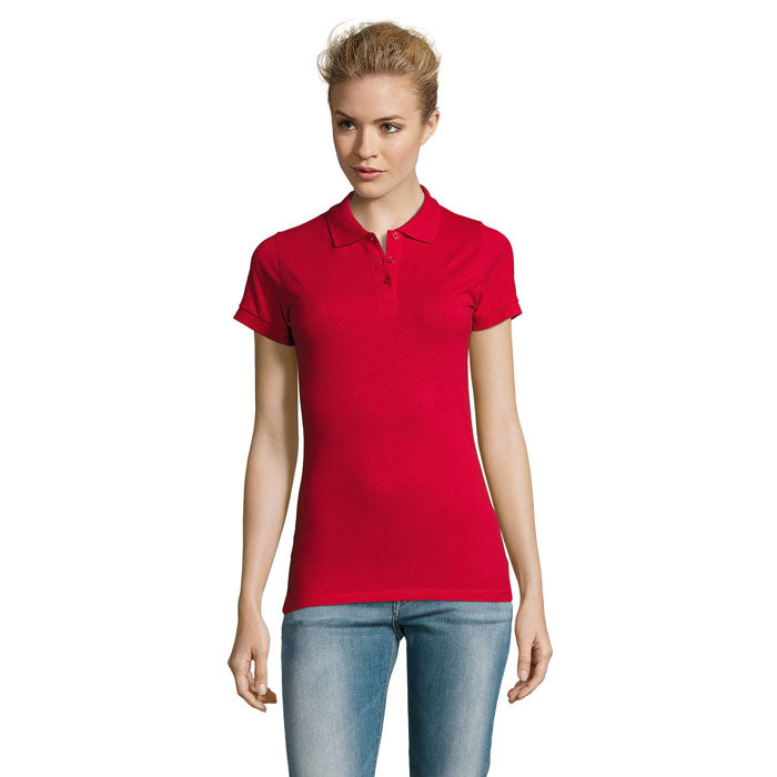 PERFECT WOMEN PERFECT DAMEN POLO 180g – Red – Größe 3XL