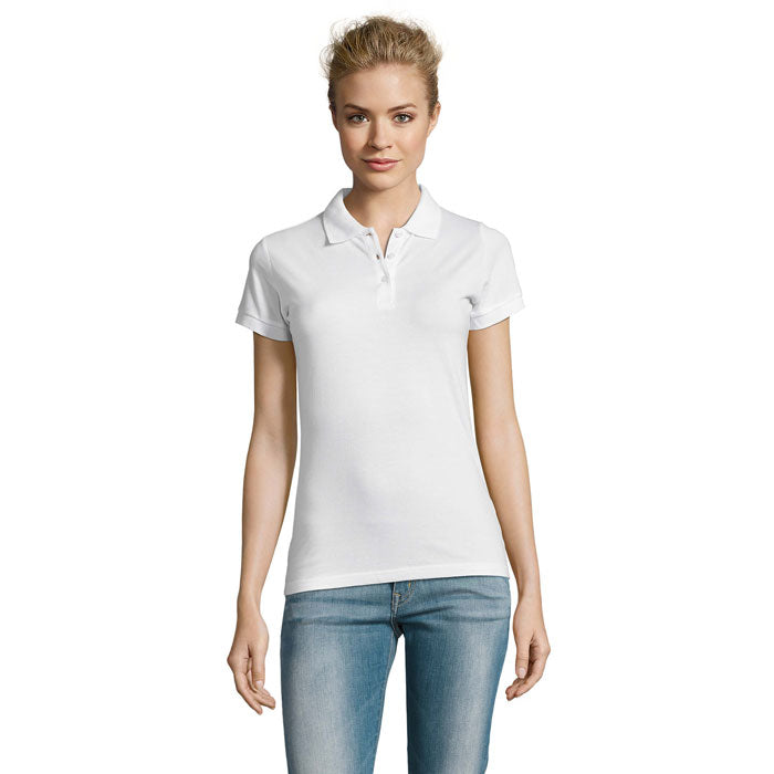 PERFECT WOMEN PERFECT DAMEN POLO 180g – White – Größe 3XL