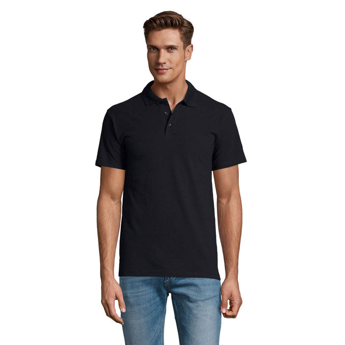 SPRING II MEN Polo 210g – Navy – Größe 3XL