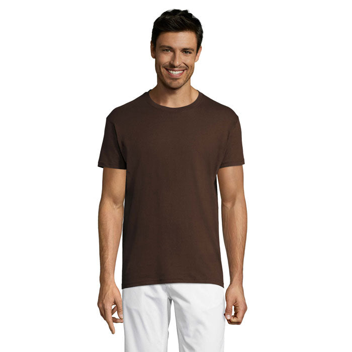 REGENT Uni T-Shirt 150g – Chocolate – Größe L