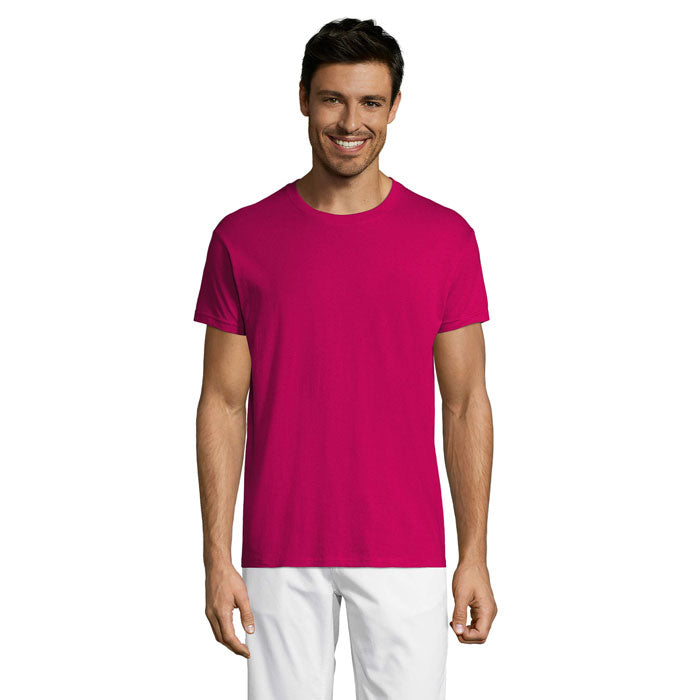 REGENT Uni T-Shirt 150g – Fuchsia – Größe L